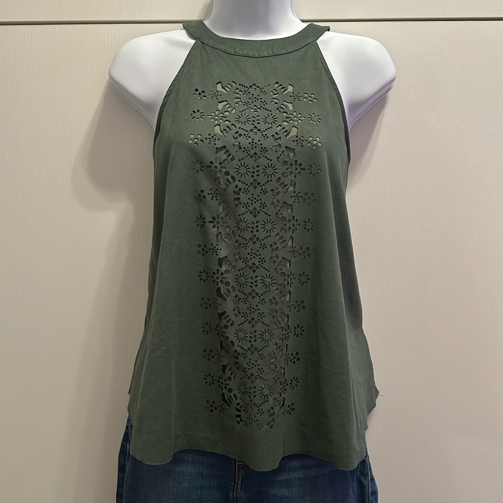 Halter with Cut Out Detail